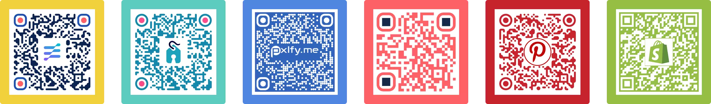 Elite Seller yellow QR code with red dots