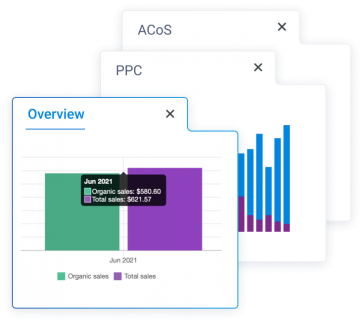 Elite Seller dashboard that allows creating multiple tabs